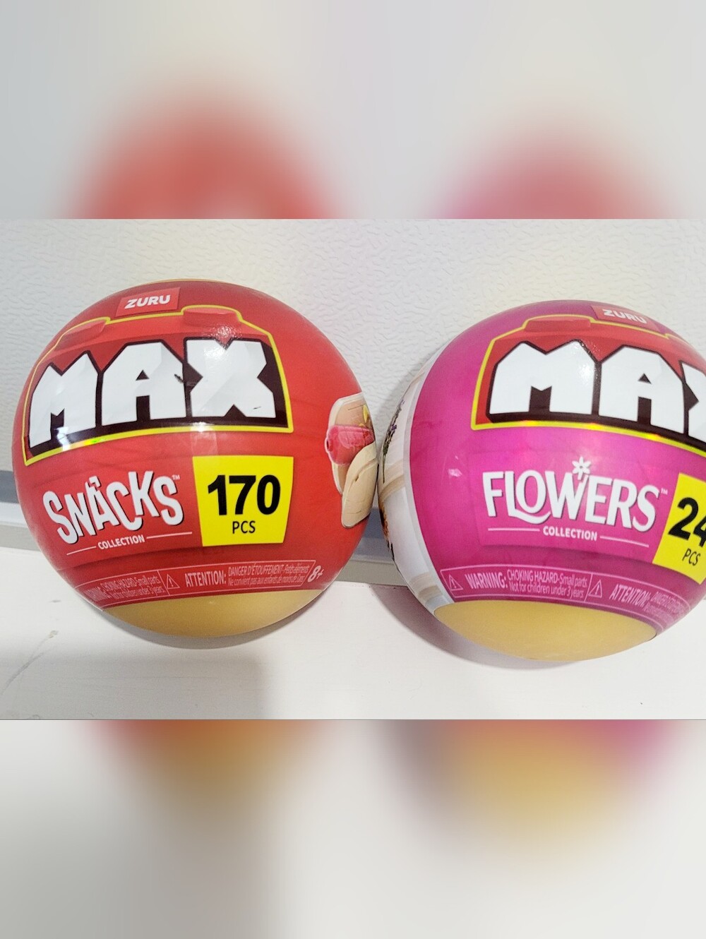 MAX Snacks & Flowers Surprise Balls - New